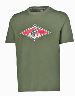 BEAR SURFBOARDS T-SHIRT AGAVE GREEN