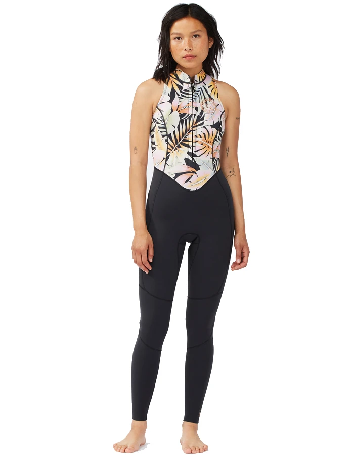 BILLABONG 1/1 SALTY JANE LONG JANE SPRINGSUIT 2 BILLABONG 1/1 SALTY JANE LONG JANE SPRINGSUIT - Image 2