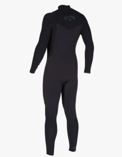 BILLABONG 4/3 REVOLUTION GRAPHENE COMP CHEST ZIP WETSUIT BLACK -Surfcorner Store billabong 4 3 revolution muta chest zip black