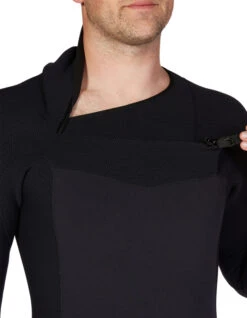 BILLABONG 4/3 REVOLUTION GRAPHENE COMP CHEST ZIP WETSUIT BLACK -Surfcorner Store billabong 4 3 revolution muta chest zip black 6