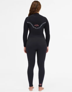 BILLABONG 5/4 FURNACE CHEST ZIP WETSUIT FOR WOMEN -Surfcorner Store billabong furnace 4 3 chest zip muta donna 2 1