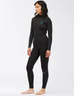 BILLABONG 5/4 SYNERGY BACK ZIP WETSUIT FOR WOMEN -Surfcorner Store billabong synergy 5 4 back zip muta donna 2