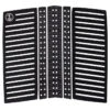 CAPTAIN FIN BRIGADE 2 TRACTION PAD 5 PIECE BLACK