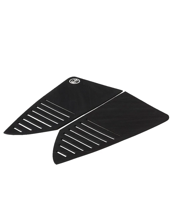 CAPTAIN FIN TROOPER TRACTION PAD 2 PIECE FISH BLACK 2 CAPTAIN FIN TROOPER TRACTION PAD 2 PIECE FISH BLACK - Image 2