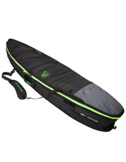 CREATURES 6'0" SHORTBOARD DOUBLE COVER BLACK LIME