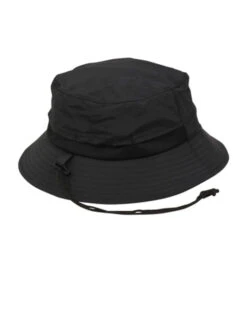 FCS ESSENTIAL SURF BUCKET HAT BLACK 5 FCS ESSENTIAL SURF BUCKET HAT BLACK -Surfcorner Store fcs cappellino wet bucket cap black 3