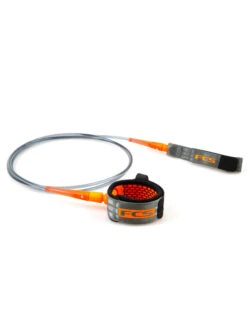 FCS ALL ROUND ESSENTIAL LEASH 6' BLACK -Surfcorner Store fcs leash 6 all round essential 1