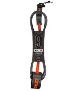 FCS LONGBOARD ANKLE ESSENTIAL LEASH 9' 14 FCS LONGBOARD ANKLE ESSENTIAL LEASH 9' -Surfcorner Store fcs leash 9 all round essential longboard da caviglia 2