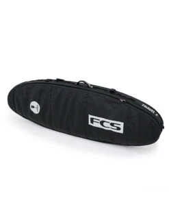 FCS TRAVEL 2 FUNBOARD 7'0'' SURFBOARD COVER BLACK/GREY