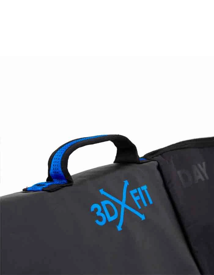 FCS SURFBOARD COVER SINGLE 5'6'' DAY FUNBOARD 3DXFIT BLACK 2 FCS SURFBOARD COVER SINGLE 5'6'' DAY FUNBOARD 3DXFIT BLACK - Image 2