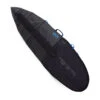 FCS SURFBOARD COVER SINGLE 6'0" 3DXFIT DAY ALL PURPOSE BLACK
