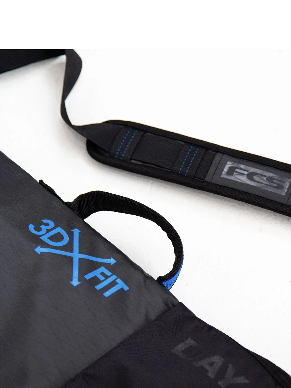 FCS SURFBOARD COVER SINGLE 6'0" 3DXFIT DAY ALL PURPOSE BLACK - Image 5