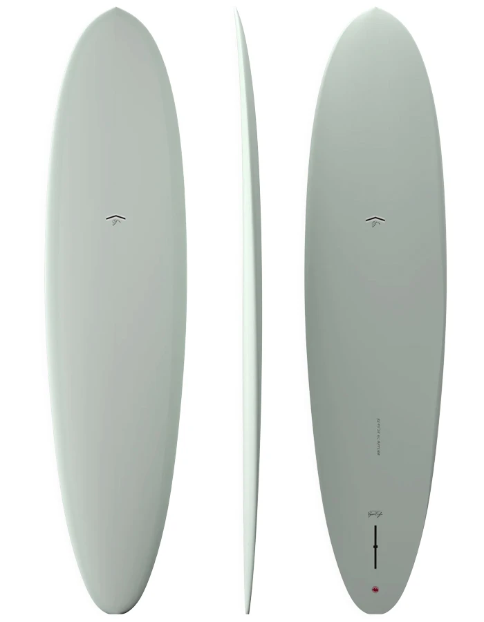 FIREWIRE OUTLIER 7'6" MID LENGTH THUNDERBOLT RED SAGE SINGLE FIN 1 FIREWIRE OUTLIER 7'6" MID LENGTH THUNDERBOLT RED SAGE SINGLE FIN
