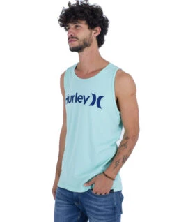 HURLEY EVERYDAY ONE & ONLY TANK TROPICAL MIST -Surfcorner Store hurley canotta everyday o o tropical mist