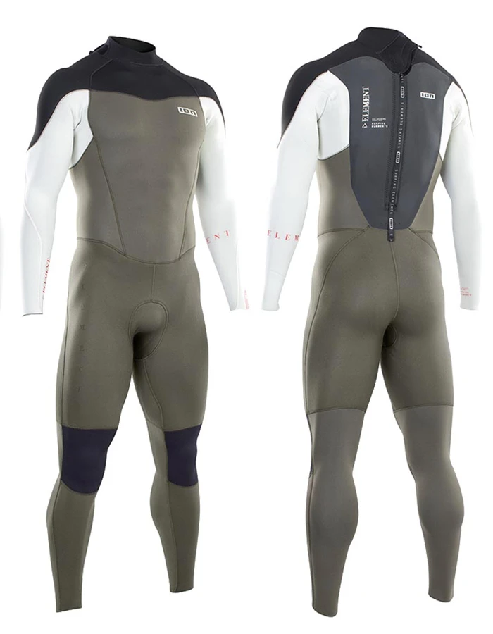 ION WETSUIT ELEMENT SEMIDRY 5/4 BACKZIP - Image 2