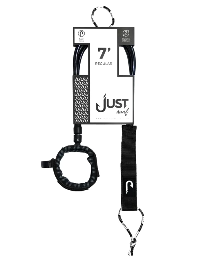 JUST LEASH REGULAR 7' BLACK REGULAR 1 JUST LEASH REGULAR 7' BLACK REGULAR