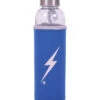 LIGHTNING BOLT REUSABLE WATER BOTTLE BLUE