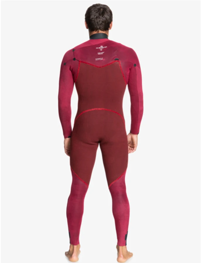 QUIKSILVER 4/3 EVERYDAY SESSIONS CHEST ZIP WETSUIT BLACK - Image 3