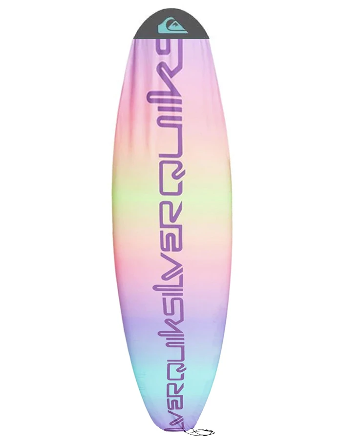 QUIKSILVER 6'0" - 8'0" FUNBOARD SOCKS BOARD COVER MULTICOLOR