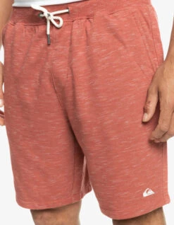 QUIKSILVER BAYRISE 19" SWEATSHORTS MARSALA -Surfcorner Store quiksilver bermuda felpati uomo marsala 3