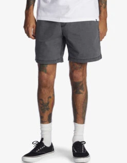 QUIKSILVER TAXER 17" ELASTICATED SHORTS BLACK 13 QUIKSILVER TAXER 17" ELASTICATED SHORTS BLACK -Surfcorner Store quiksilver bermuda taxer 17 black 2