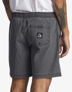 QUIKSILVER TAXER 17" ELASTICATED SHORTS BLACK 15 QUIKSILVER TAXER 17" ELASTICATED SHORTS BLACK -Surfcorner Store quiksilver bermuda taxer 17 black 6