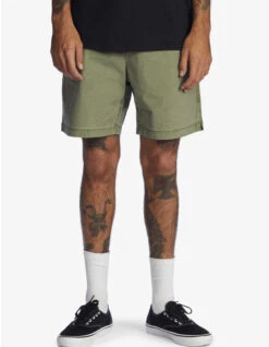QUIKSILVER TAXER 17" ELASTICATED SHORTS FOUR LEAF CLOVER 13 QUIKSILVER TAXER 17" ELASTICATED SHORTS FOUR LEAF CLOVER -Surfcorner Store quiksilver bermuda taxer 17 four leaf clover 2