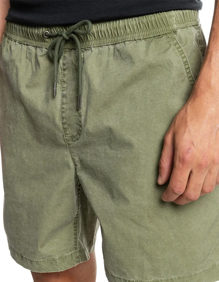 QUIKSILVER TAXER 17" ELASTICATED SHORTS FOUR LEAF CLOVER 6 QUIKSILVER TAXER 17" ELASTICATED SHORTS FOUR LEAF CLOVER - Image 6