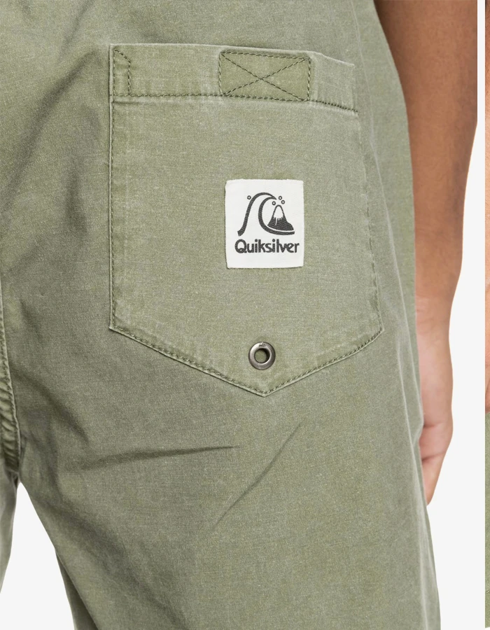 QUIKSILVER TAXER 17" ELASTICATED SHORTS FOUR LEAF CLOVER 9 QUIKSILVER TAXER 17" ELASTICATED SHORTS FOUR LEAF CLOVER - Image 9