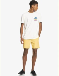 QUIKSILVER TAXER 17" ELASTICATED SHORTS RATTAN -Surfcorner Store quiksilver bermuda taxer 17 rattan 5