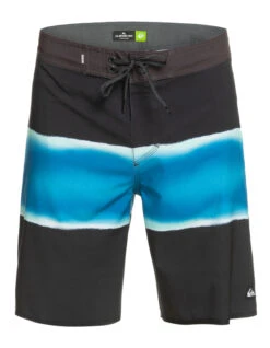 QUIKSILVER BOARDSHORTS SURFSILK NEW WAVE 19" BLACK -Surfcorner Store quiksilver boardshorts surfsilk new wave 19 black