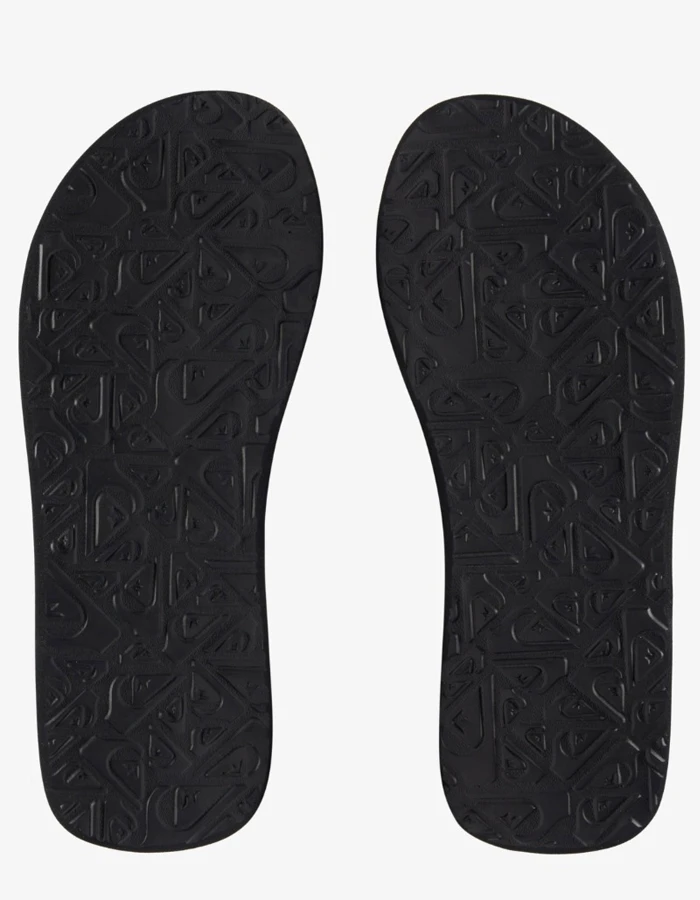 QUIKSILVER MOLOKAI LAYBACK SANDALS BLACK BLUE 2 QUIKSILVER MOLOKAI LAYBACK SANDALS BLACK BLUE - Image 2