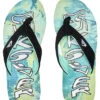 QUIKSILVER MOLOKAI LAYBACK II SANDALS GREEN BLUE YELLOW