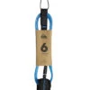 QUIKSILVER LEASH 6" BLUE JEWEL