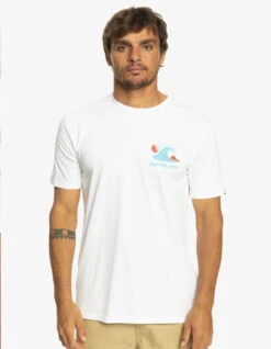 QUIKSILVER OCEAN BED T-SHIRT WHITE 8 QUIKSILVER OCEAN BED T-SHIRT WHITE -Surfcorner Store quiksilver ocean bed t shirt white 5