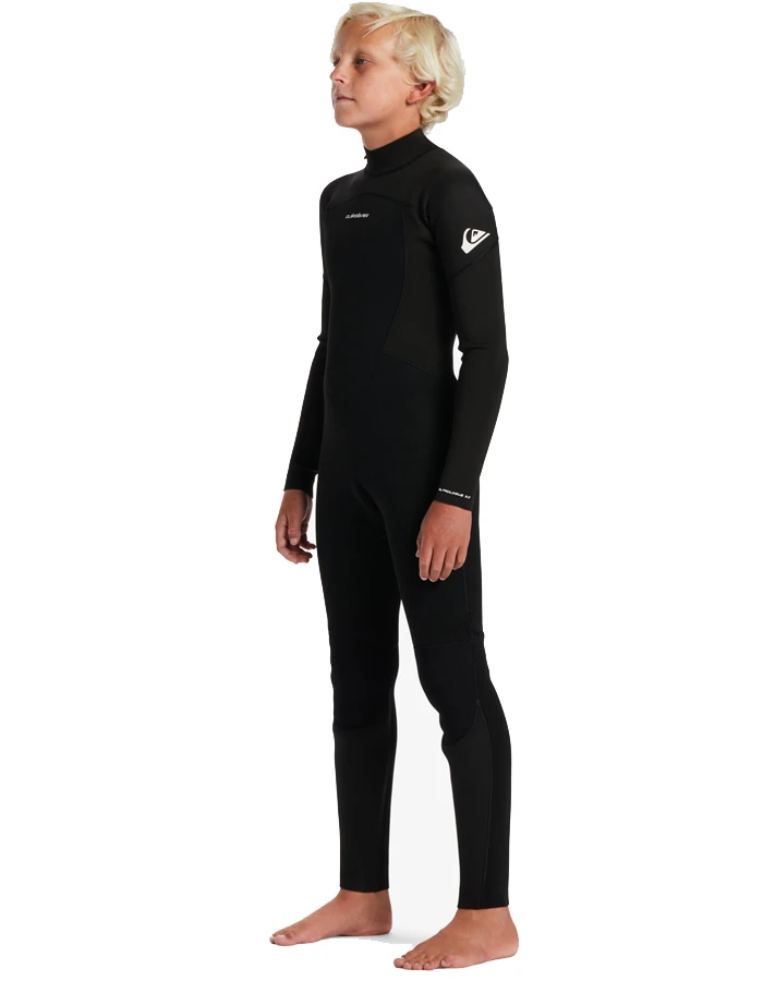 QUIKSILVER BOYS PROLOGUE 4/3 STEAMER WETSUIT BACKZIP 6-16YRS 2 QUIKSILVER BOYS PROLOGUE 4/3 STEAMER WETSUIT BACKZIP 6-16YRS - Image 2