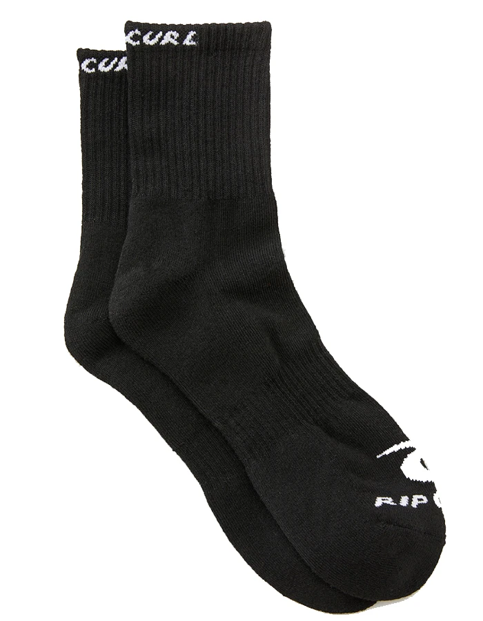 RIP CURL CORP CREW 5 PACK SOCK