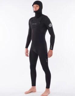 RIP CURL DAWN PATROL HOOD 5/4 CHEST ZIP STEAMER