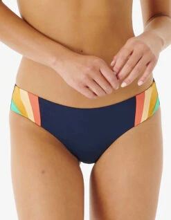 RIP CURL DAY BREAK MULTI MULTI CHEEKY BIKINI PANT