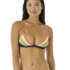 RIP CURL DAY BREAK MULTI FIXED TRIANGLE BIKINI TOP