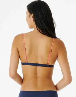 RIP CURL DAY BREAK MULTI FIXED TRIANGLE BIKINI TOP -Surfcorner Store rip curl deay break top bikini multi fixed navy 3