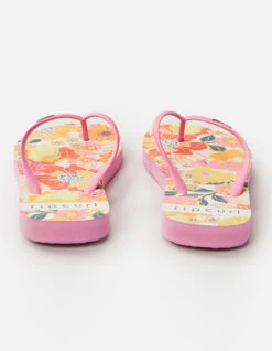RIP CURL FLORAL WAVE SHAPERS OPEN TOE BONE -Surfcorner Store rip curl floral wave shapers infradito bone 4