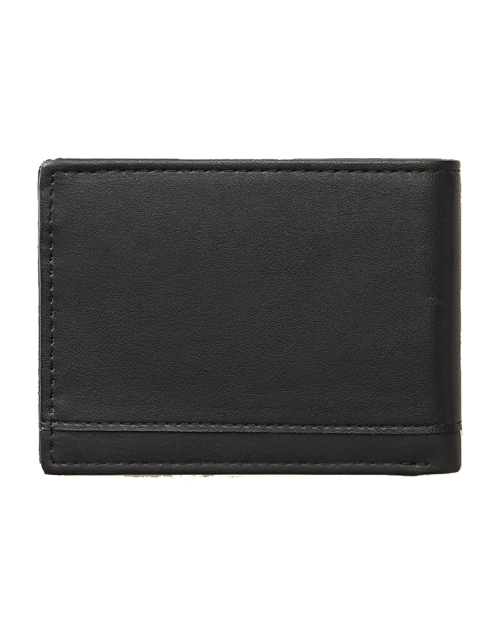 RIP CURL RIDGE PU ALL DAY WALLET BLACK GREY 2 RIP CURL RIDGE PU ALL DAY WALLET BLACK GREY - Image 2