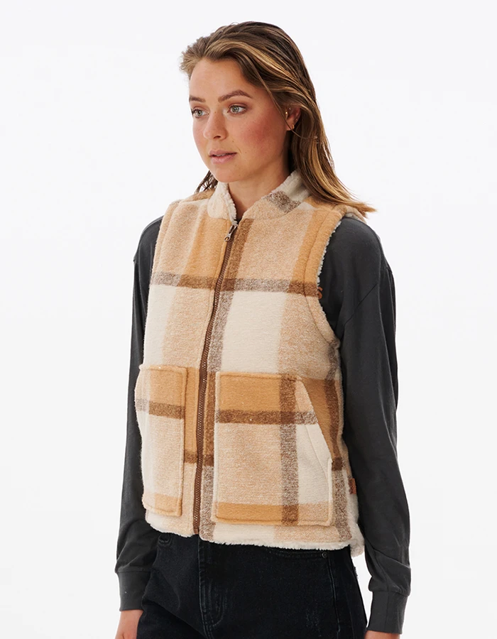 RIP CURL BREEZE VEST CAMEL 2 RIP CURL BREEZE VEST CAMEL - Image 2