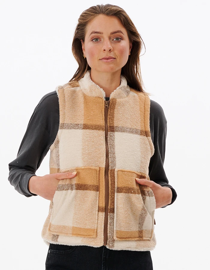 RIP CURL BREEZE VEST CAMEL 1 RIP CURL BREEZE VEST CAMEL