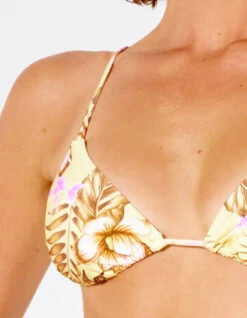 RIP CURL TOP PLAYABELLA SLIDING TRIANGLE LIGHT YELLOW 6 RIP CURL TOP PLAYABELLA SLIDING TRIANGLE LIGHT YELLOW -Surfcorner Store rip curl top playabella sliding triangle light yellow 2