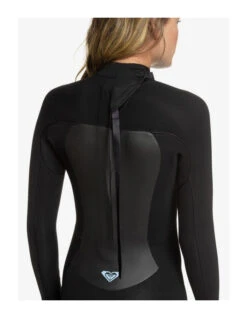 ROXY 4/3 PROLOGUE BACK ZIP WETSUIT FOR WOMEN BLACK -Surfcorner Store roxy prologue 4 3 back zip muta intera donna black 3
