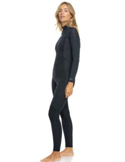 ROXY 5/4/3 PROLOGUE BACK ZIP WETSUIT FOR WOMEN BLACK -Surfcorner Store roxy prologue 5 4 3 back zip muta intera donna black 2