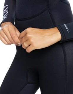 ROXY 5/4/3 PROLOGUE BACK ZIP WETSUIT FOR WOMEN BLACK -Surfcorner Store roxy prologue 5 4 3 back zip muta intera donna black 4