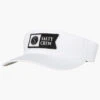 SALTY CREW ALPHA WHITE VISOR
